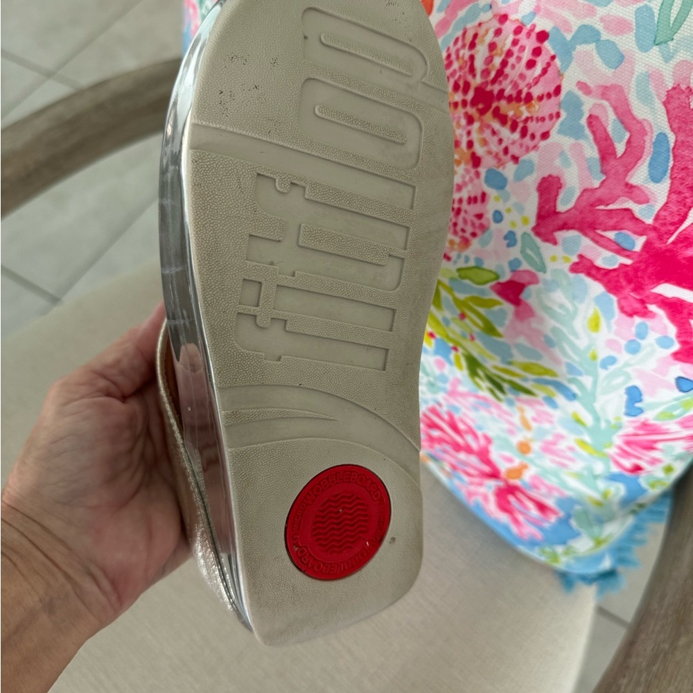 Fitflop Metallic Sandals - Picture 11 of 12